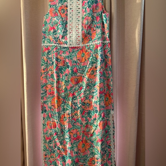 Lilly Pulitzer Size 16 NWT Ashler Maxi Shift Perfect Poppy - Picture 7 of 7